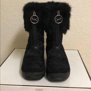 Coach Black Boots